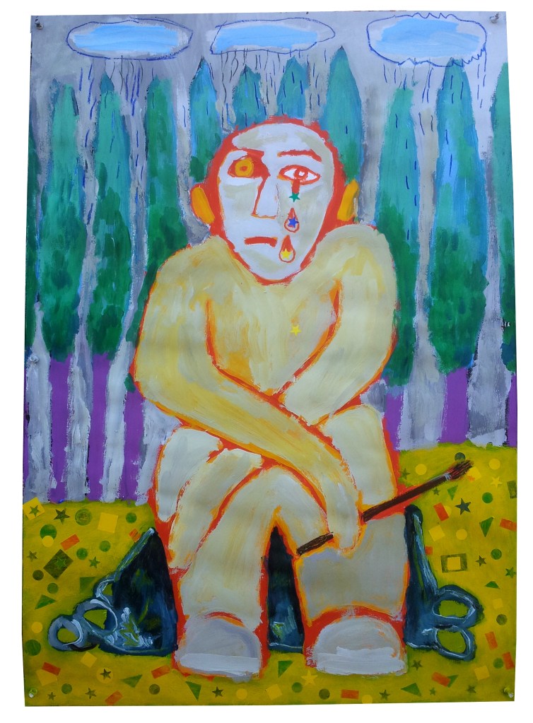 que la sonrisa no sirva para tapar la tristeza