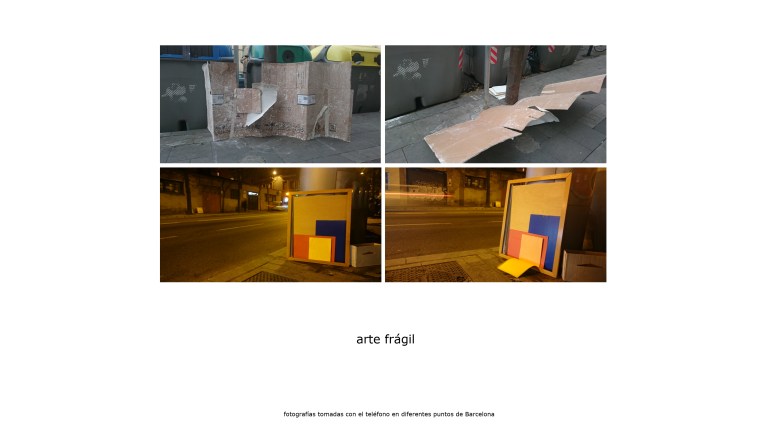 arte frágil