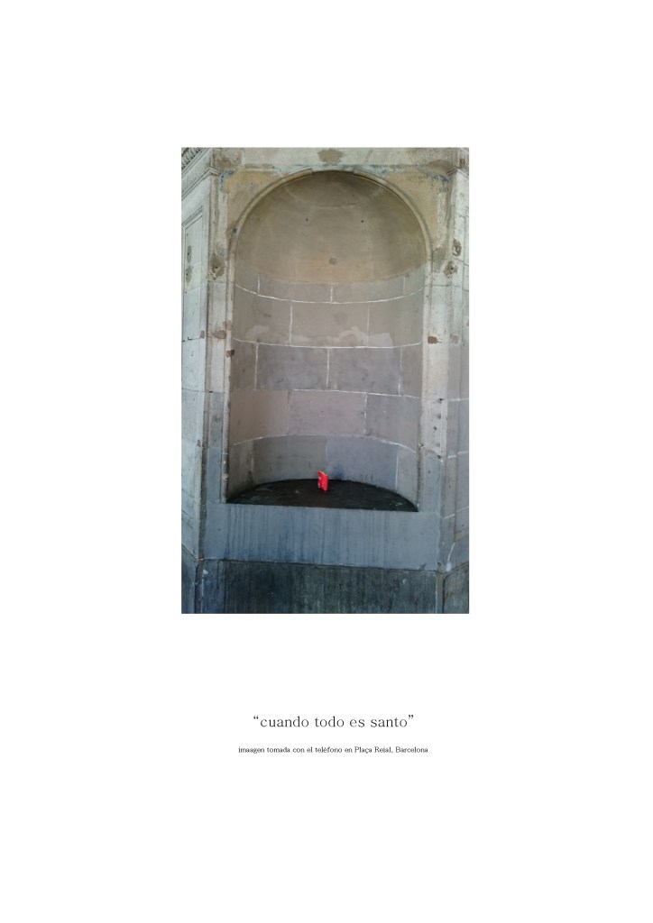 cuando todo es santo